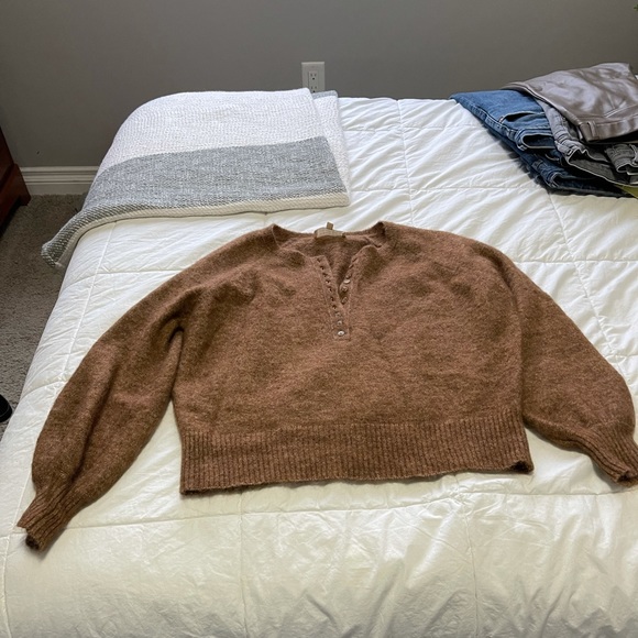 Brown Sézane sweater size medium - Picture 2 of 6